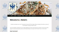 Desktop Screenshot of jbetskis.com